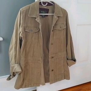 Vintage Eddie Bauer Tan Corduroy Jacket